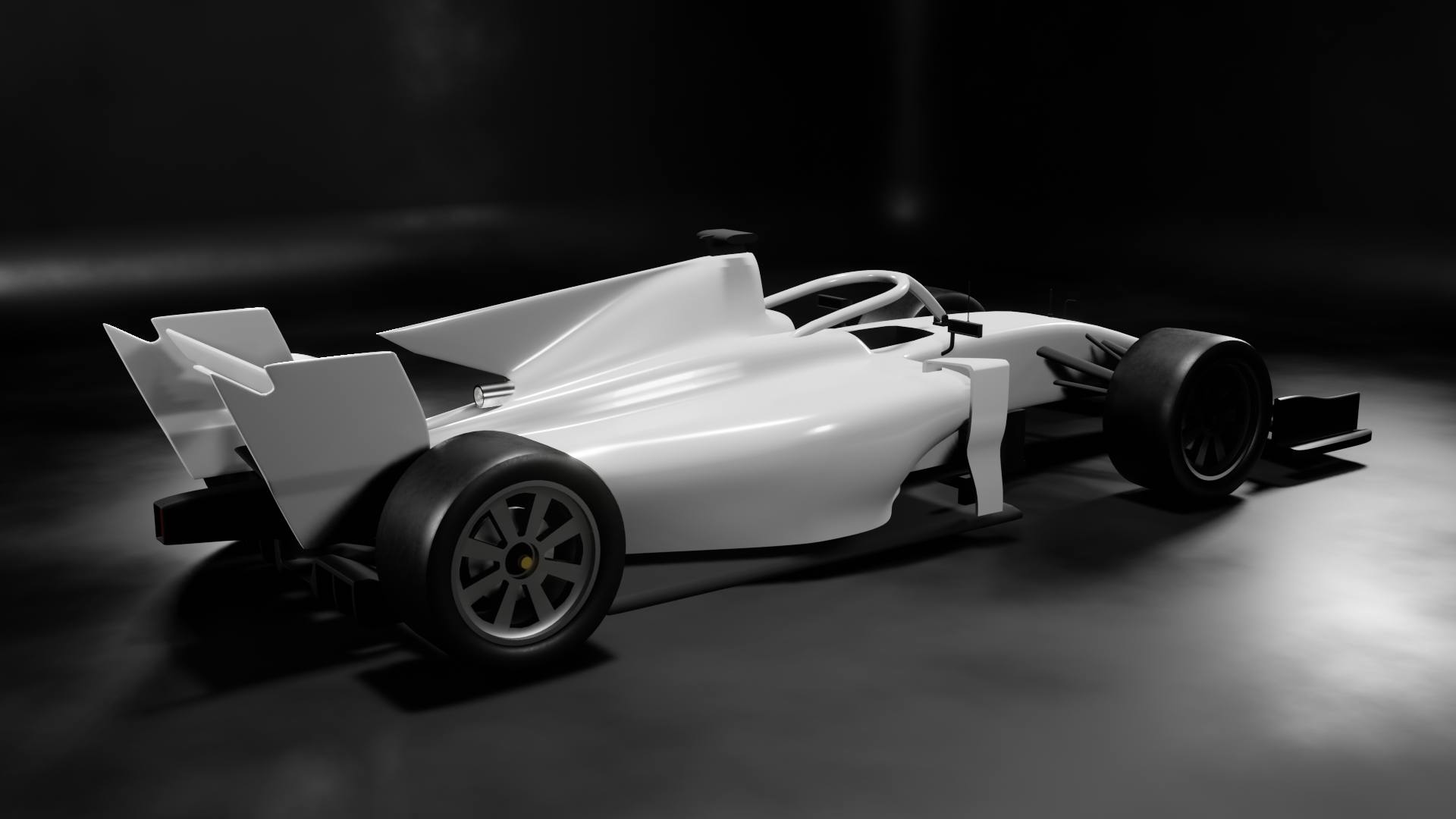 Formula 2 Car (High Poly) preview image 2